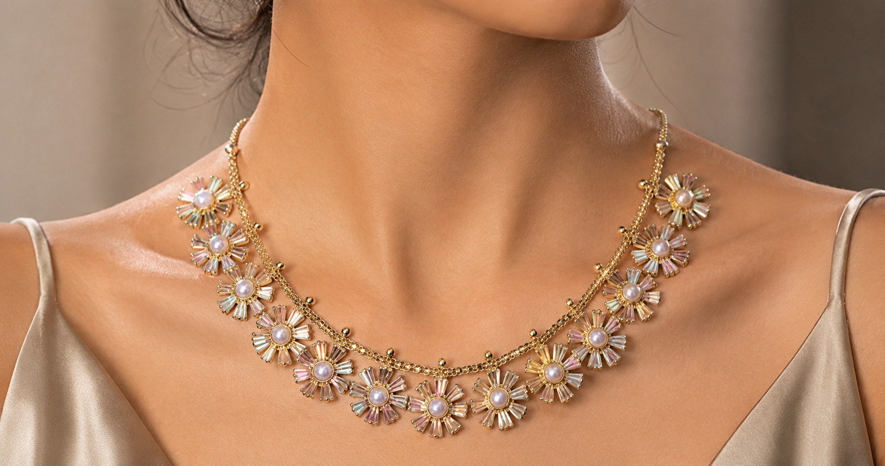 Victorian Flora Necklace