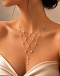 Pearl Draped Necklace